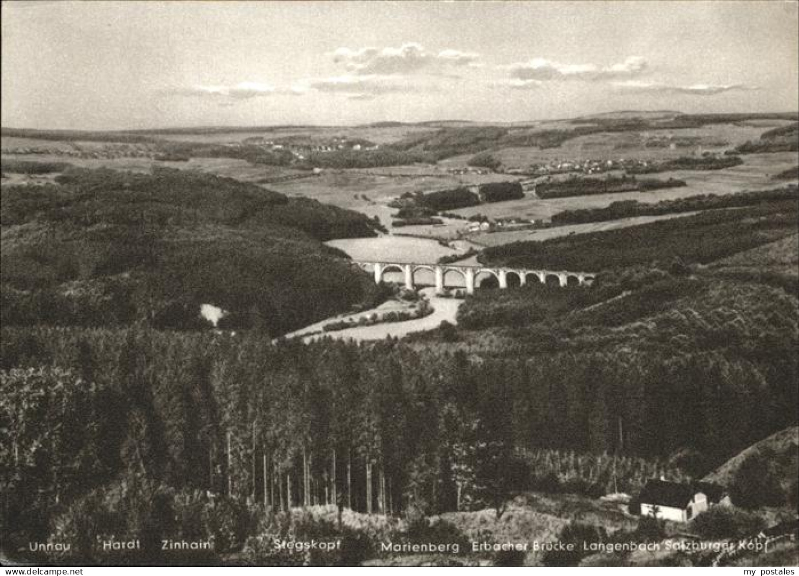 41276028 Zinhain Kurorte Langenbach Salzburger Kopf Erbacher Bruecke Hardt Unnau - Bad Marienberg