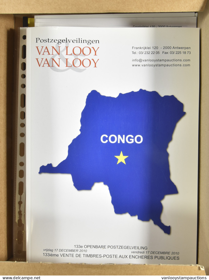 Veilingcatalogi Belg. Congo En Gebieden, Door Omphi E.a. - Autres & Non Classés