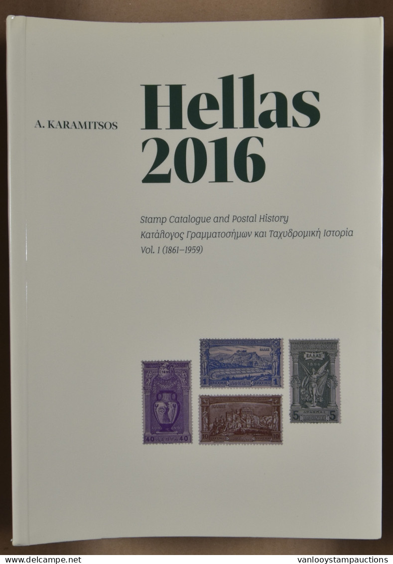 Griekenland, Catalogoog Hellas 2016 In 3 Delen - Autres & Non Classés