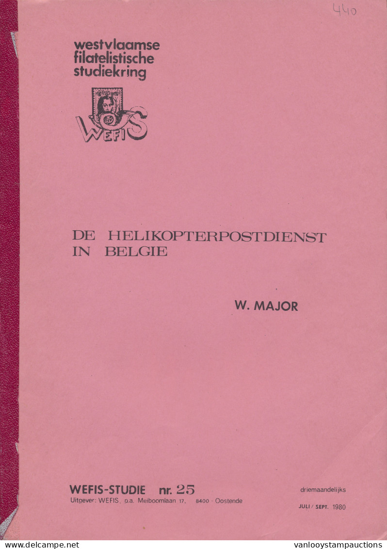 De Helikopterpostdienst In België, Wefis N° 25 (W. Majer) - Autres & Non Classés