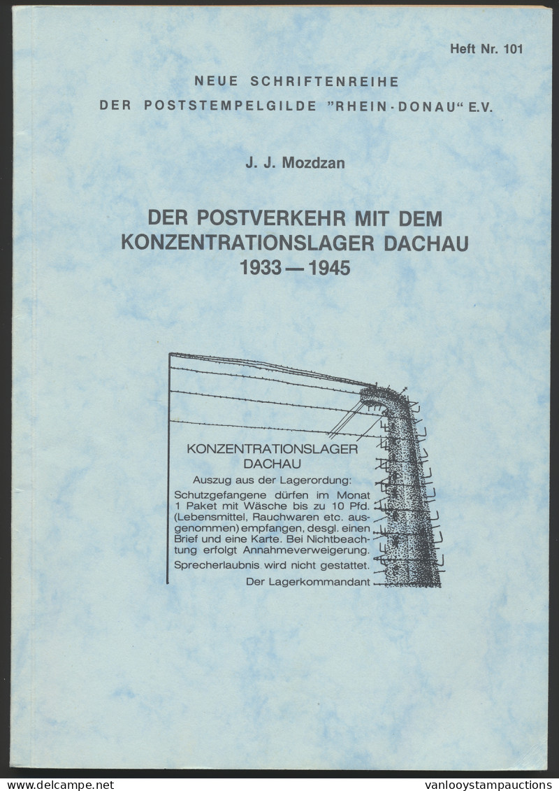 Duitsland, Door J.J. Mozdzan Konzentrationslager Dachau 1933/45 - Autres & Non Classés