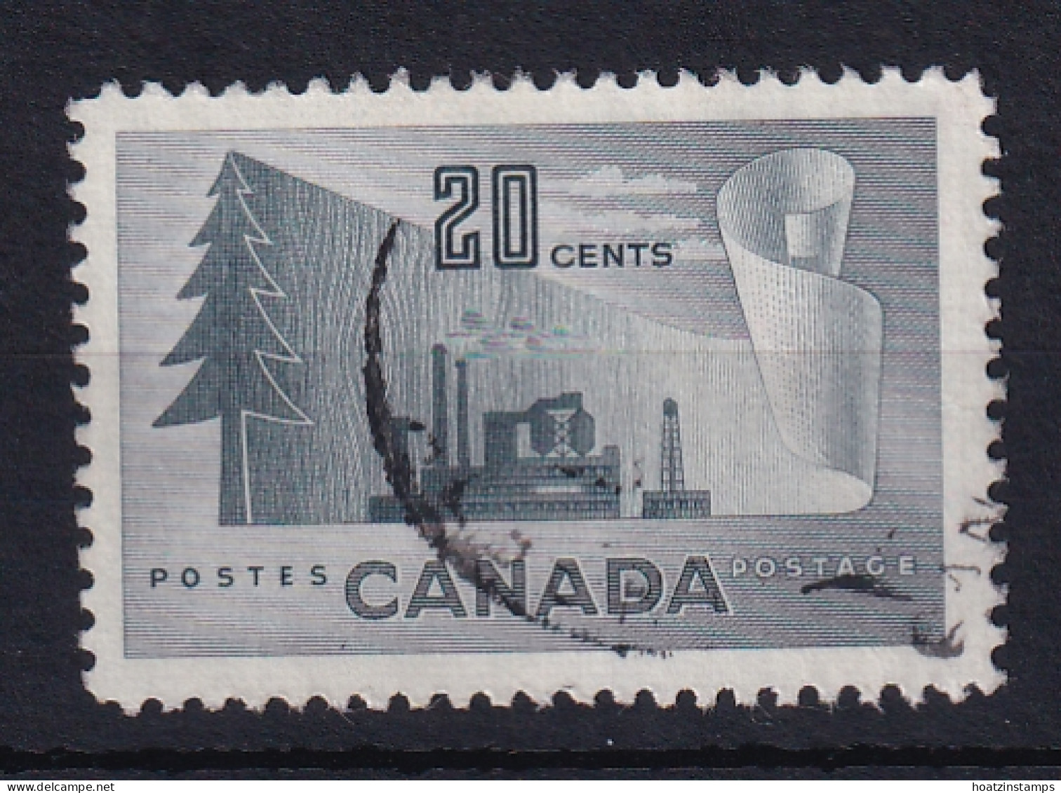 Canada: 1952   Forestry Products    Used - Gebraucht