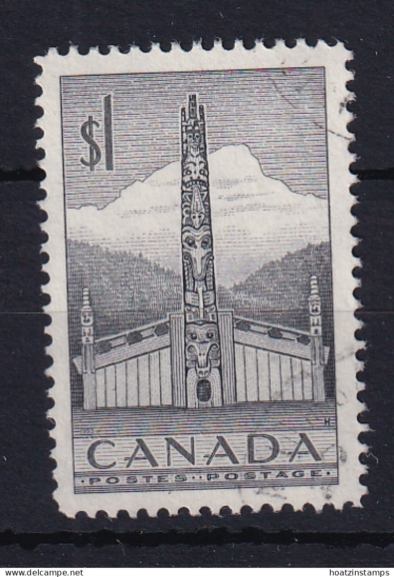 Canada: 1952   Pacific Coast Indian House And Totem Pole    Used - Usati
