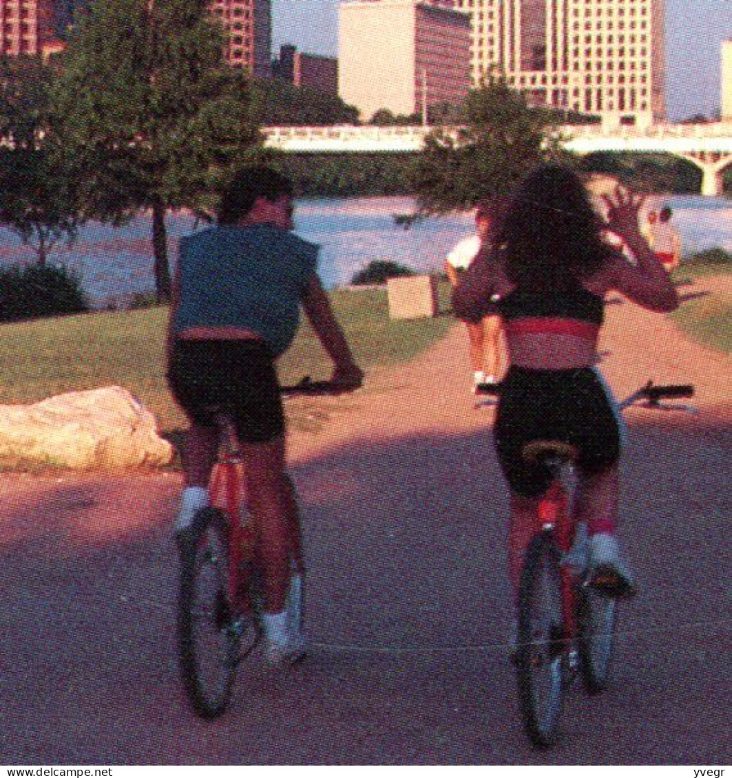 Etats Unis - AUSTIN - The Hike & Bike Trail Along Town Lake In Austin Texas - Vélos - 2 Cyclistes - Austin