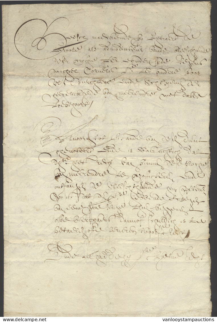 1661/1772, 6 Documenten/uitreksels Uit Archief Van 1661, 1680, 1704, 1732, 1734 En 1772, Plaatsaanduiding Zijn Meestal A - Other & Unclassified