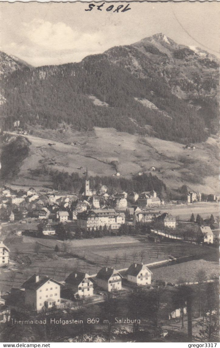 E3288) BAD HOFGASTEIN - HAUS DETAILS Im Vordergrund - Tolle Alte Ansicht ALT! - Bad Hofgastein