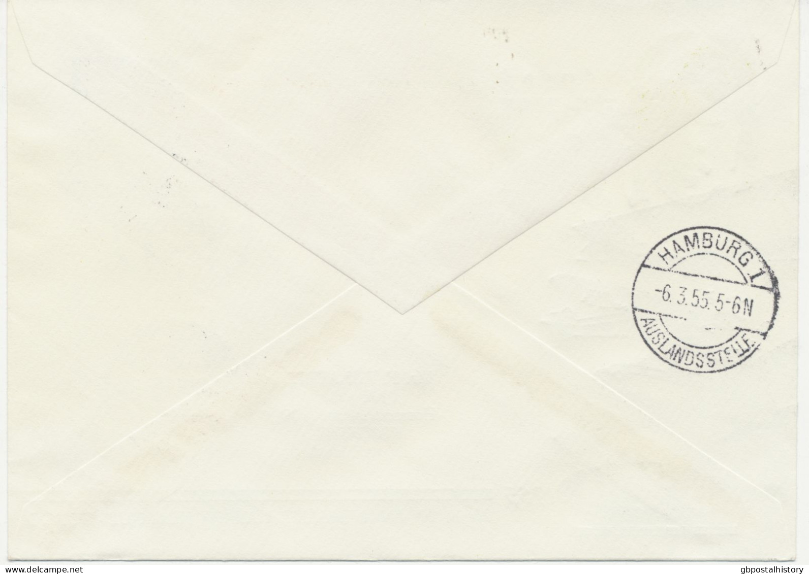 PORTUGAL 5.3.1955, Edmond Thieffry Sonderflug Sabena „LISSABON – HAMBURG“ (SABENA – Existierte Von 1923 Bis 2001) - Briefe U. Dokumente