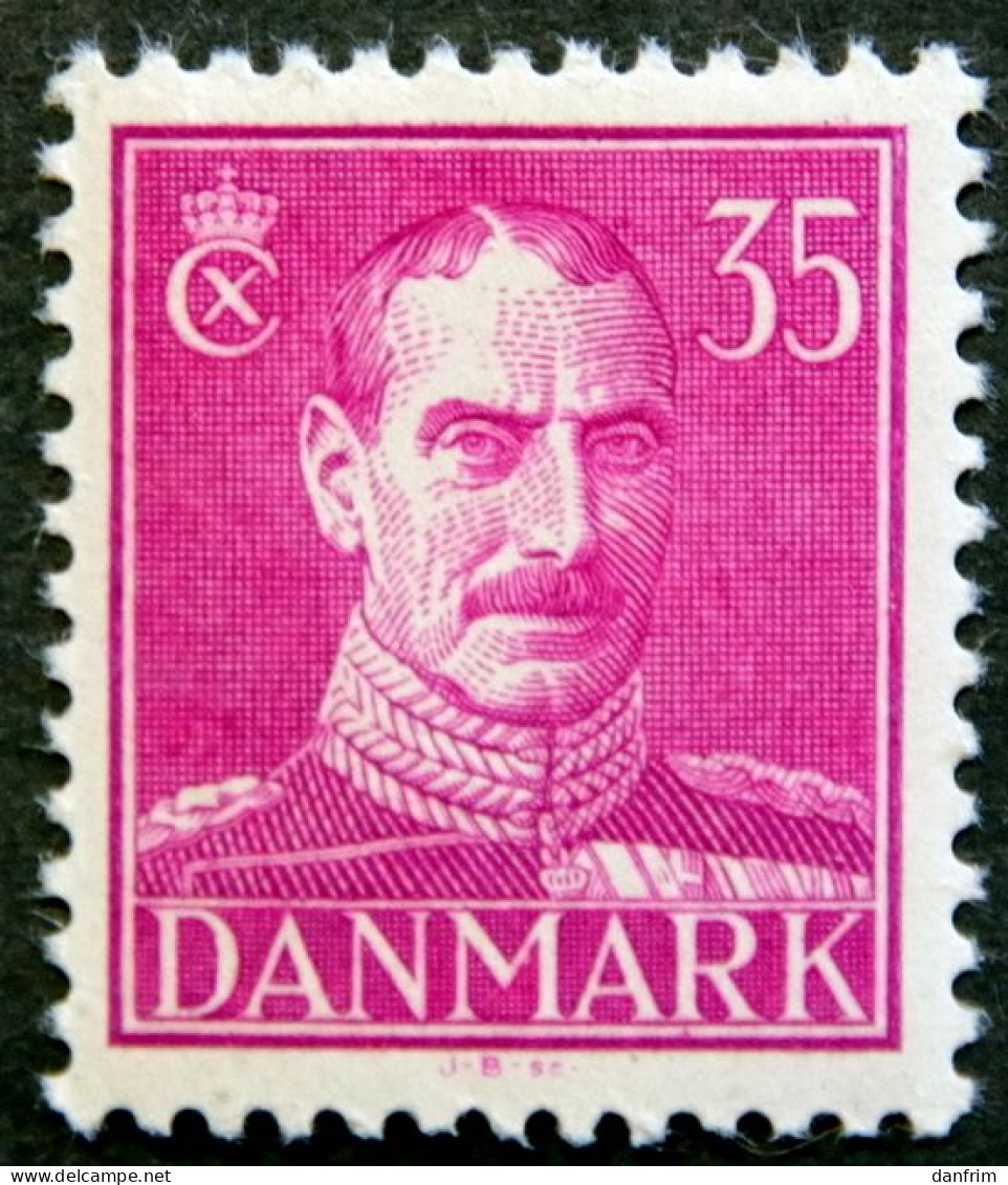 Denmark 1945  MiNr.274b   MNH (**)  King  Christian X. ( Lot H  2810) - Ongebruikt