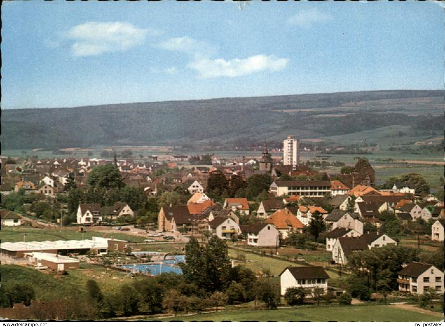 41275655 Beverungen Teilansicht Schwimmbad Beverungen - Beverungen