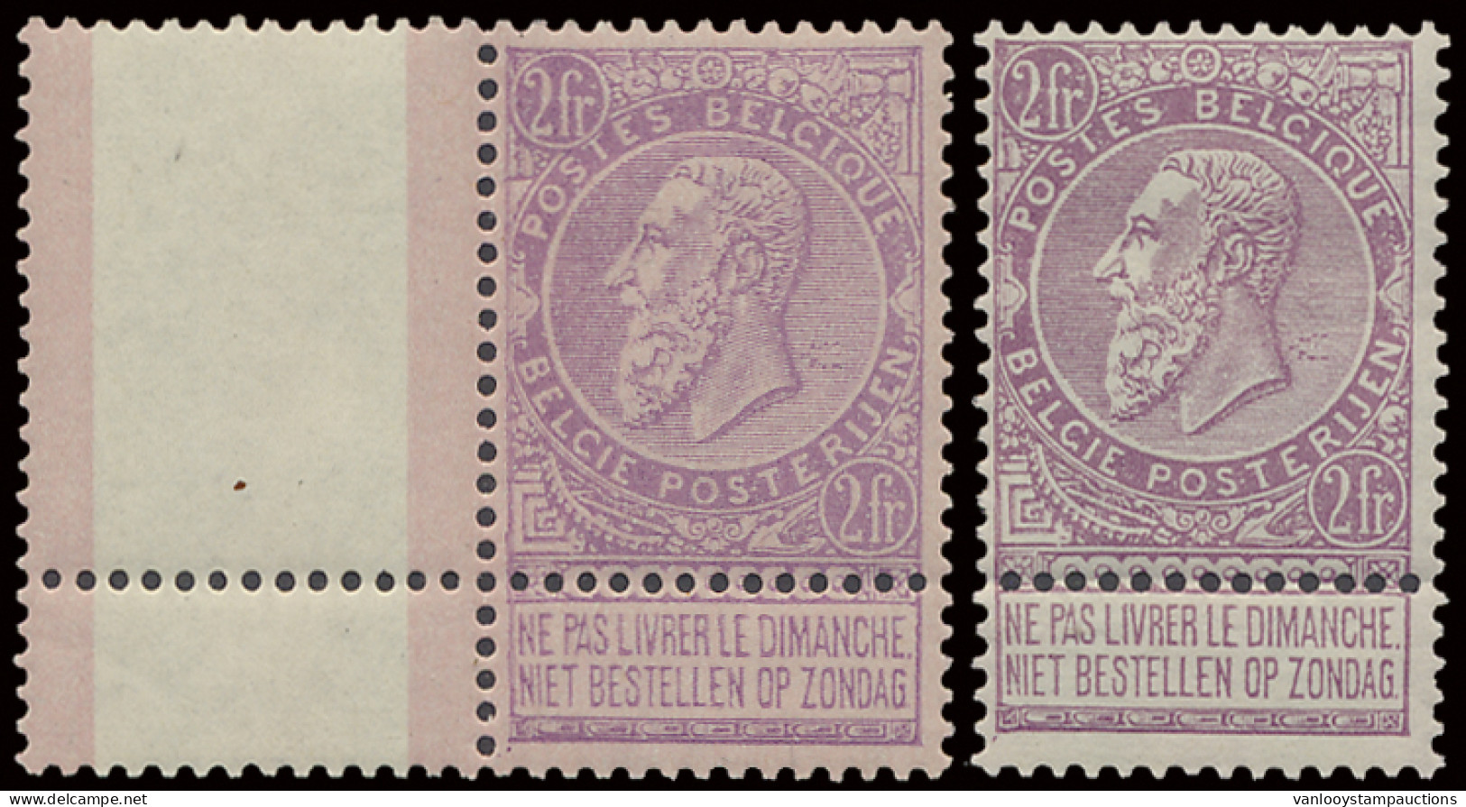 * N° 57/67 De Reeks Zonder 4 Wapenschildzegels (n° 62 Met Zware Gomplooi), Zm (OBP €70) - 1893-1900 Thin Beard