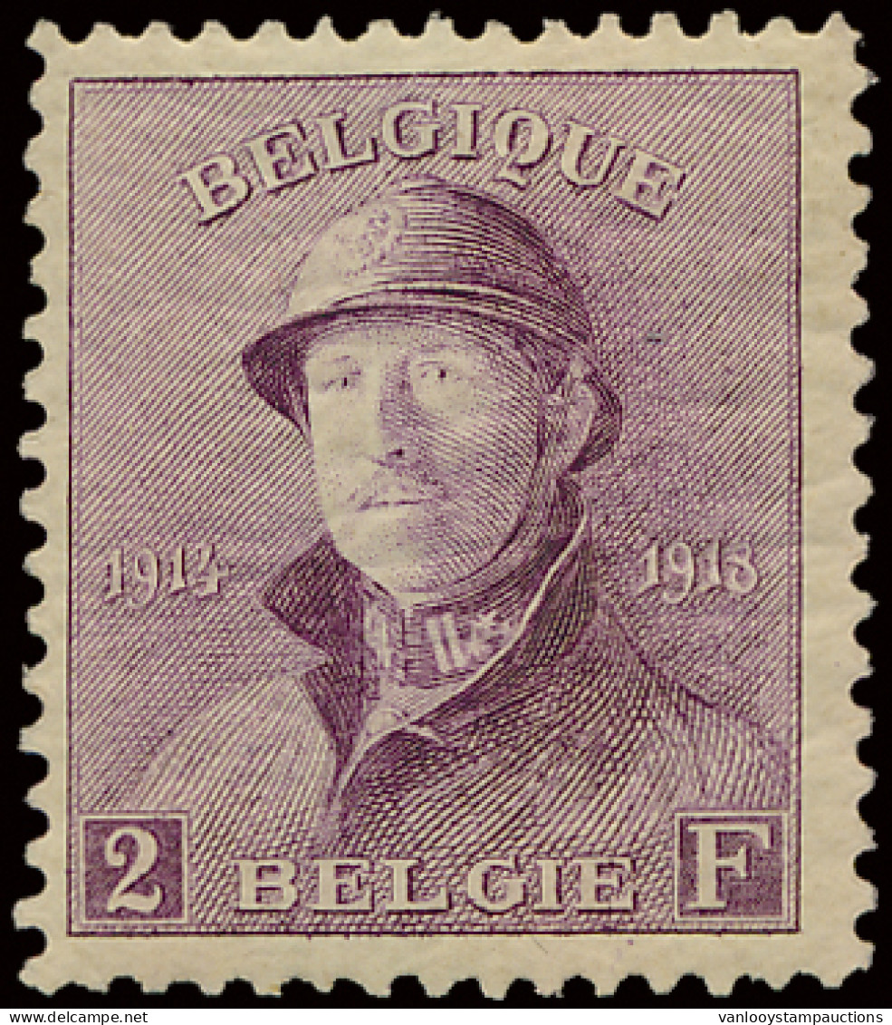 ** N° 165/78 Volledige Reeks, Mooi Postfris, 10fr. Klein Lichtpuntje Tussen Linkerkader En Aangezicht, Zm/ntz (OBP €2.40 - 1919-1920 Roi Casqué