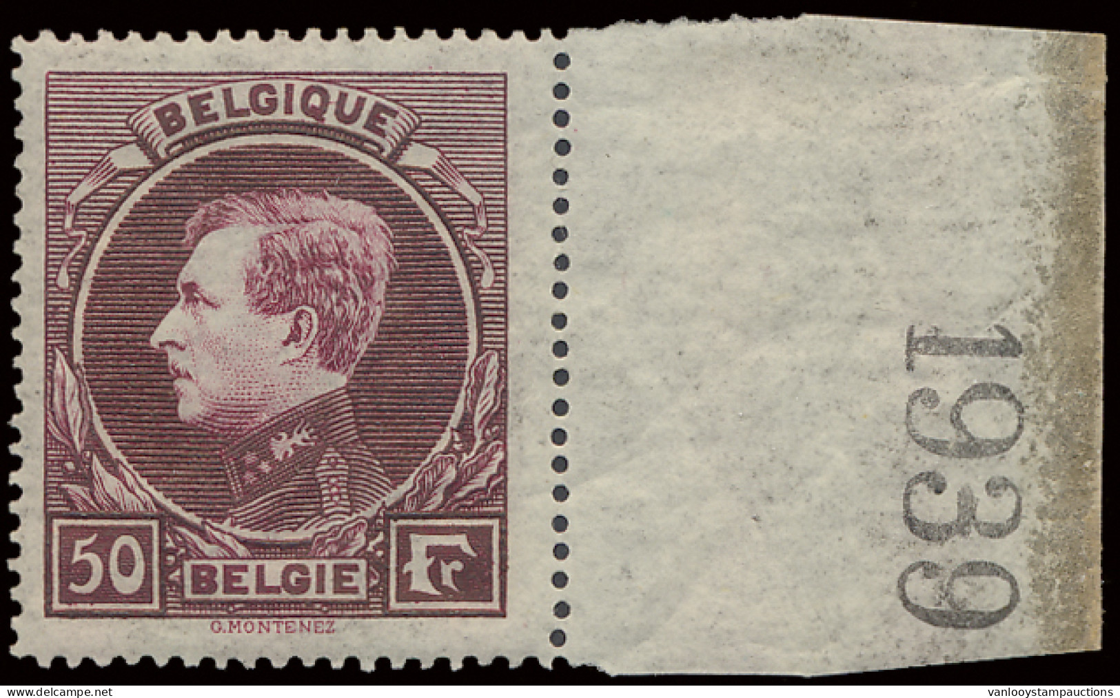 ** N° 291B/C En 291D 50fr., 11 Stuks W.o. 1 X Met Dd. 1939 En Paar In Onderste Bladboord Met Curiositeit, Zm/ntz (OBP €7 - 1929-1941 Big Montenez