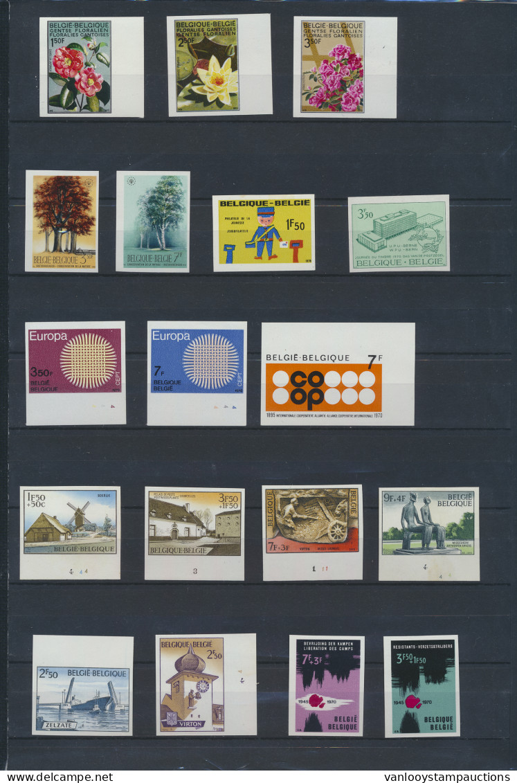 1970 Compleet + BL 47 + BL 48 + Enkele Combinaties Uit Boekjes, Behalve B 3/7, Zm (OBP €1.394) - Other & Unclassified