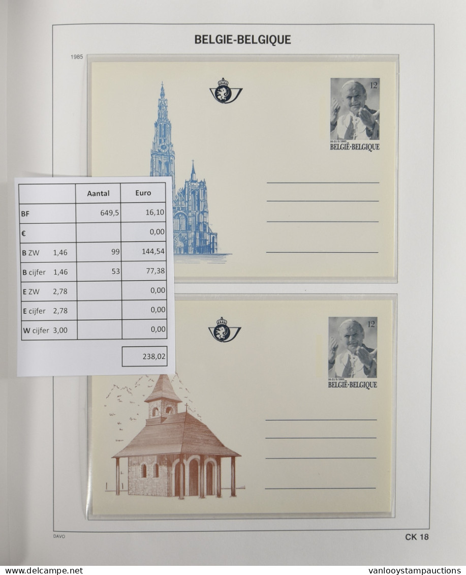 1971/2011 Zeer Mooie Verzameling In 2 Albums Davo, Zm (Frankeerwaarde: €238) - Postcards 1951-..