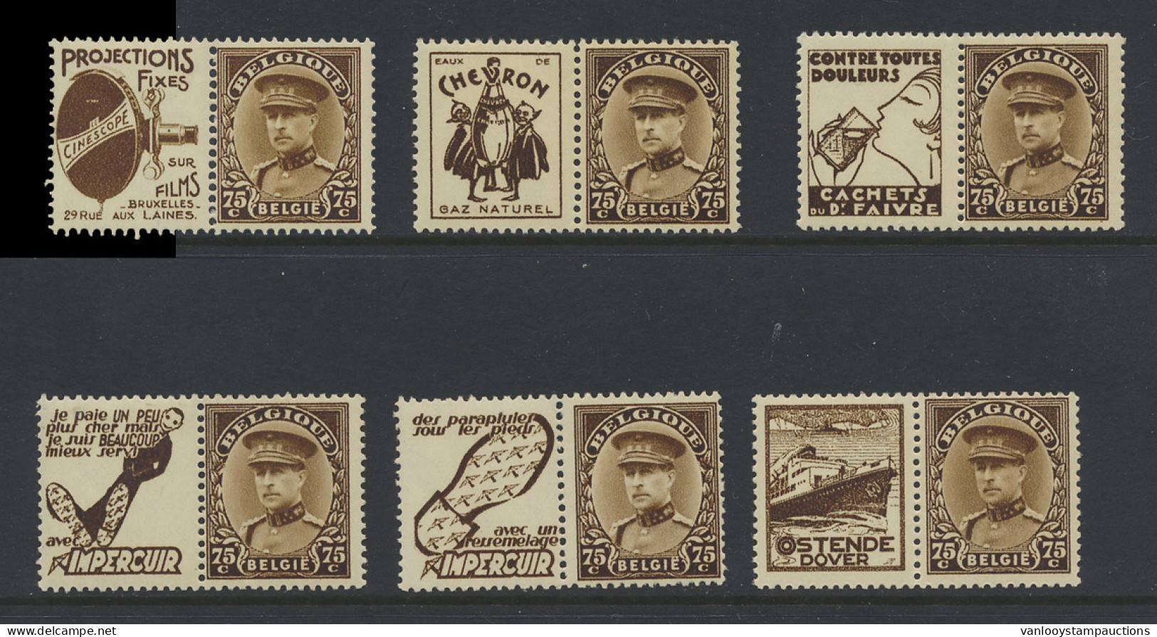 ** PU 67/72 Koning Albert I, Zm (OBP €700) - Other & Unclassified