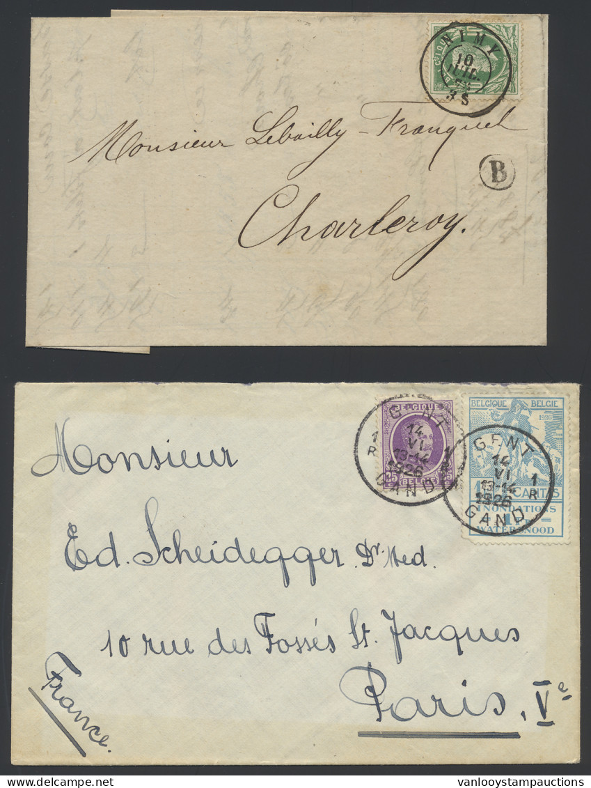 Doos Met Brieven, Briefkaarten, Alle Periodes, Emissie 1869 - 1950, Ook Buitenland, Voor De Stempelzoeker En Postgeschie - Otros & Sin Clasificación