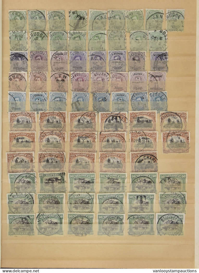 1884/1921 Samenstelling Honderden Zegels In Insteekboek, Zm/m - Other & Unclassified