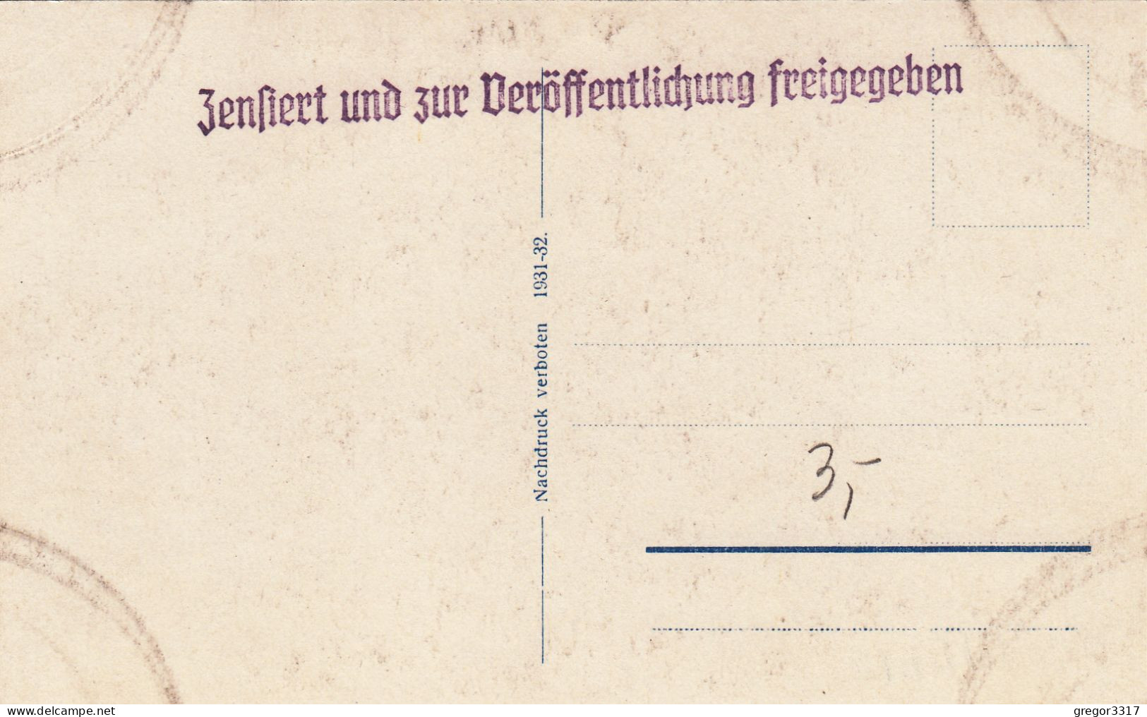 E3317) FRIESACH - Kärnten - ZENSUR STEMPEL - 1931 FOTO AK - Friesach