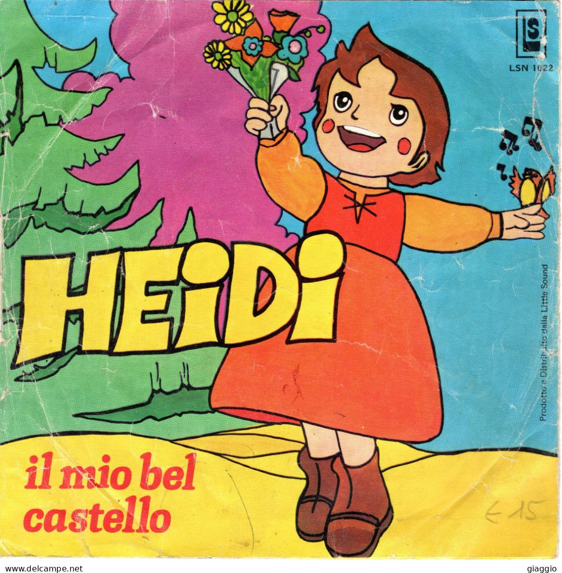 °°° 567) 45 GIRI - ORCHESTRA ELIANA - HEIDI / IL MIO BEL CASTELLO °°° - Altri - Musica Italiana