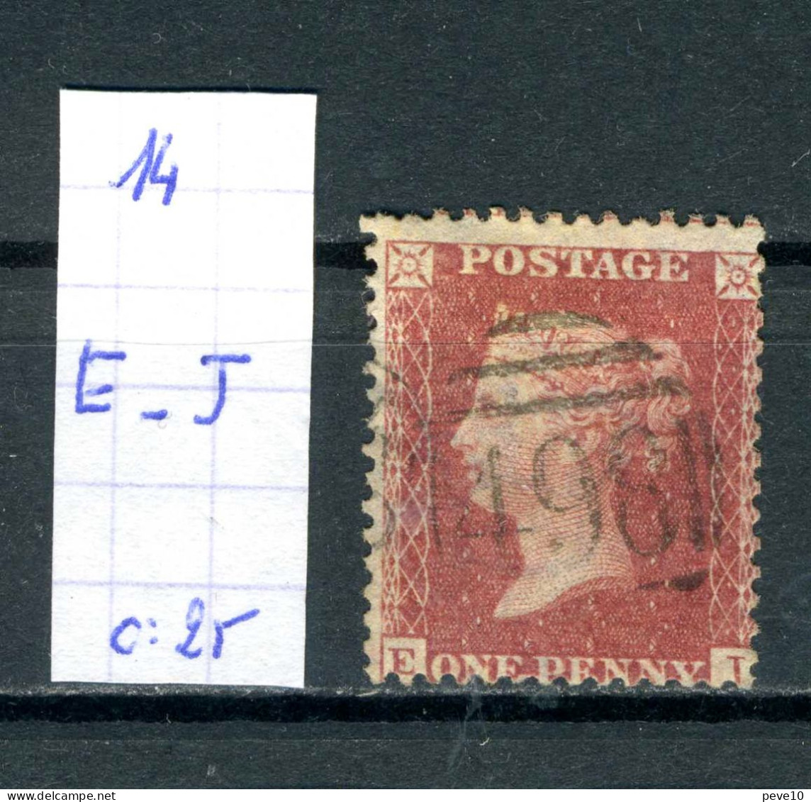 Grande-Bretagne    N° 14  E - J - Used Stamps