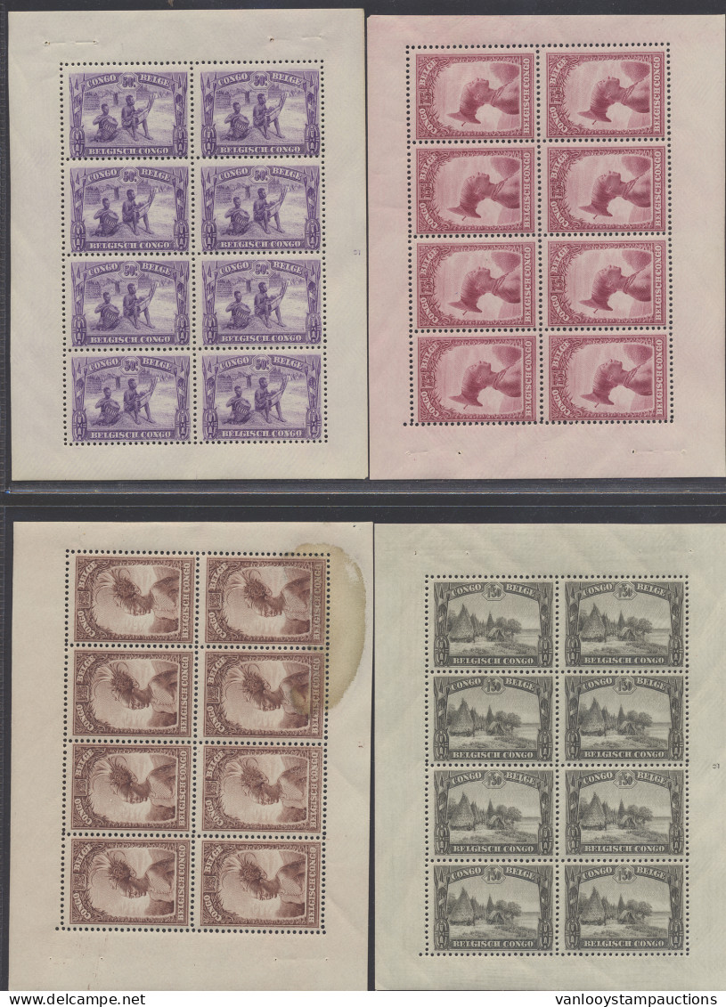 ** N° 173, 175, 177, 177A, 178A And PA8 , PA11 Small Sheets From Booklet A5, N° 173 With Plate Number 2 And 177A Also Wi - Carnets