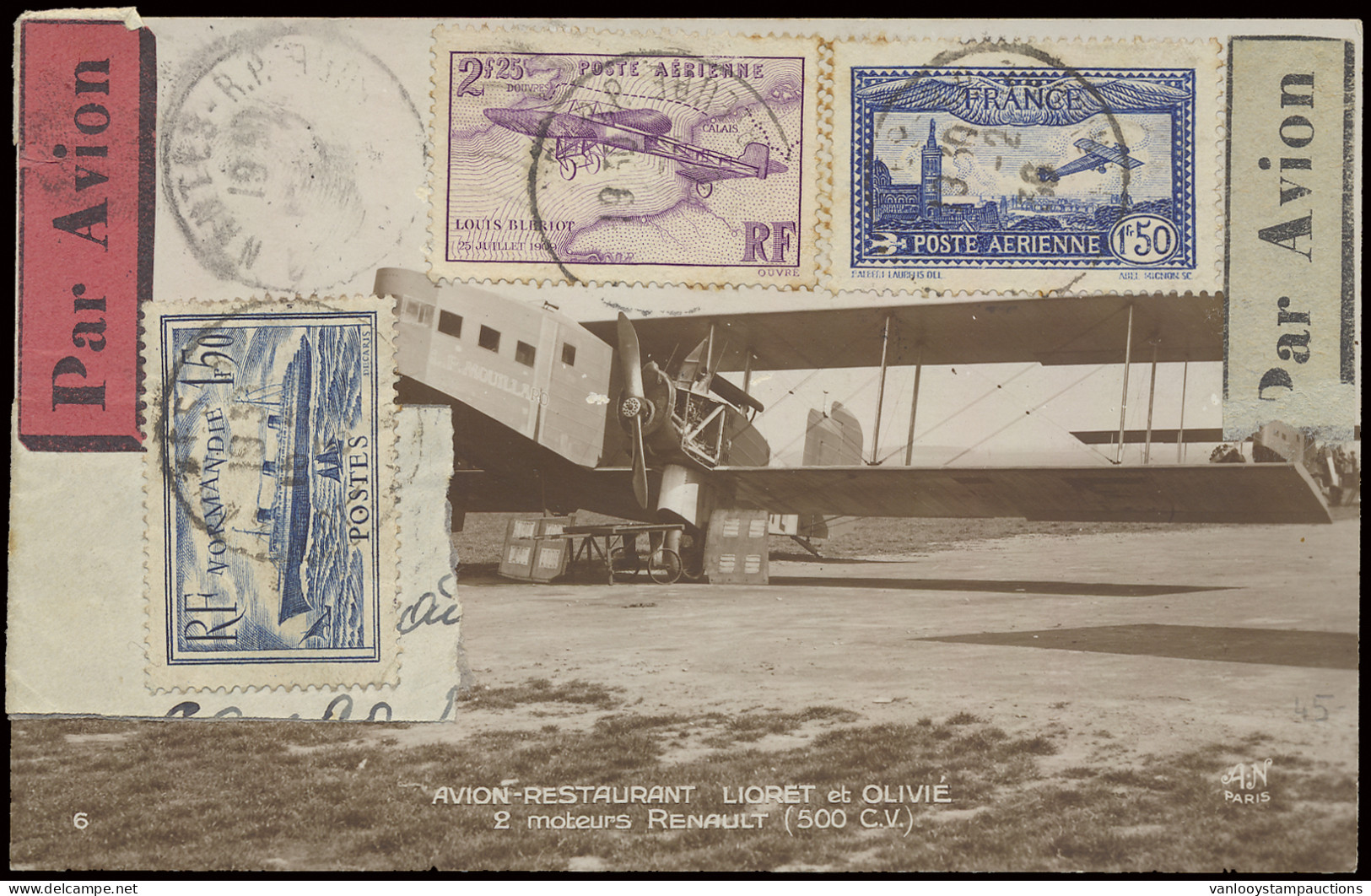 1928/1960, Airmail Covers Accumulation Of 23 Items (airmail Covers And First Flights With Various Franking And Destinati - Autres & Non Classés