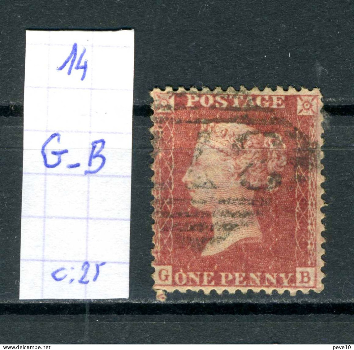 Grande-Bretagne    N° 14  G - B - Gebraucht