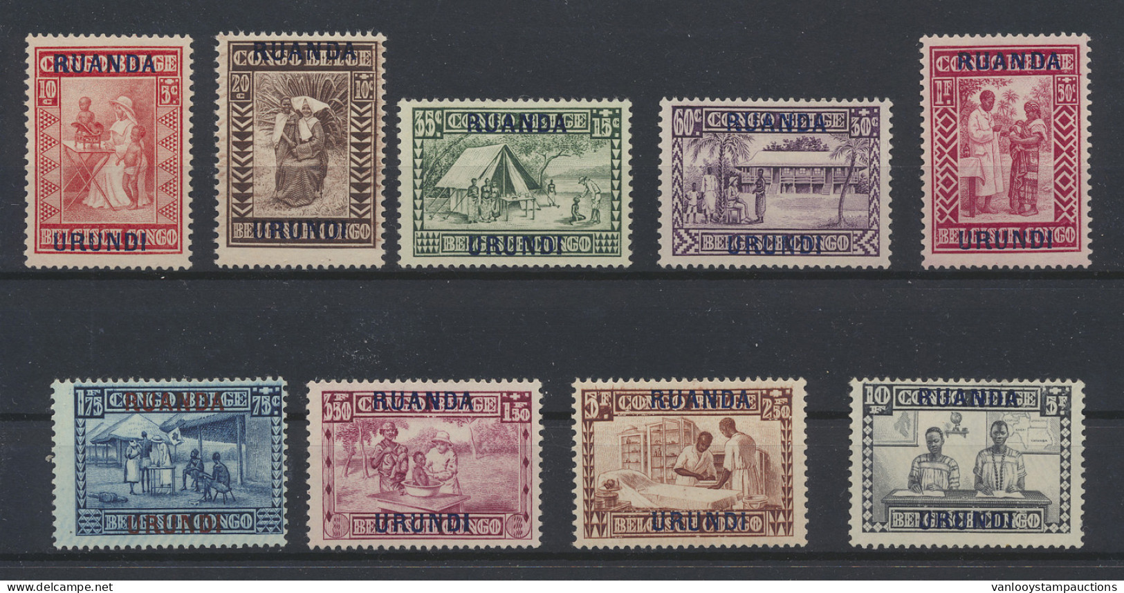 ** N° 81/89 Goutte De Lait Issue, Full Set, MNH, Vf (OBP €180) - Autres & Non Classés