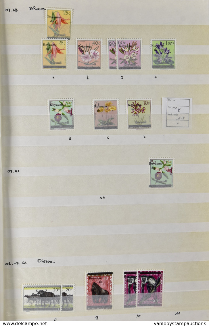*/0 1960/1976 Full Sets Accumulation In Stock Book Mainly Used, Interesting For Thematic Such As Flowers, Animals, Space - Sonstige & Ohne Zuordnung