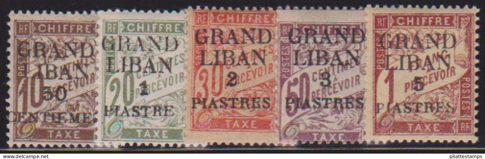 Grand Liban Taxe  1/5* - Autres & Non Classés