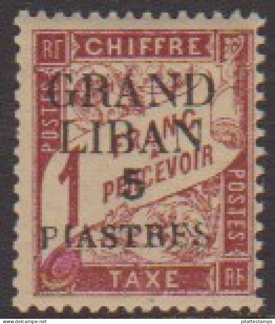 Grand Liban Taxe  5** - Other & Unclassified