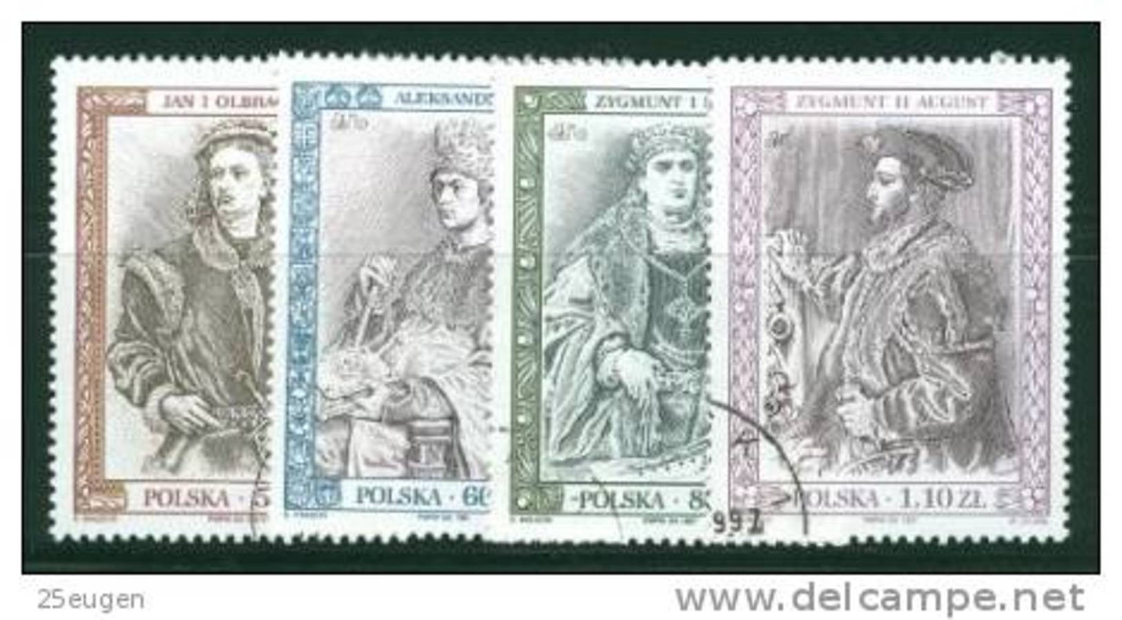 POLAND 1997 MICHEL No: 3671-3674 USED - Gebraucht