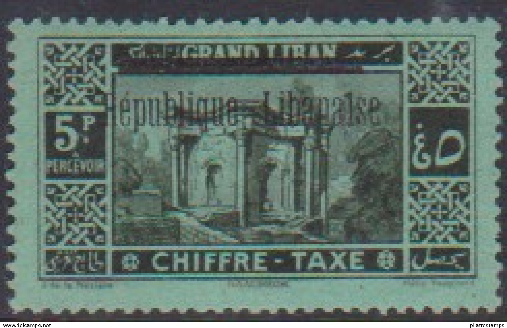Grand Liban Taxe 20** - Other & Unclassified