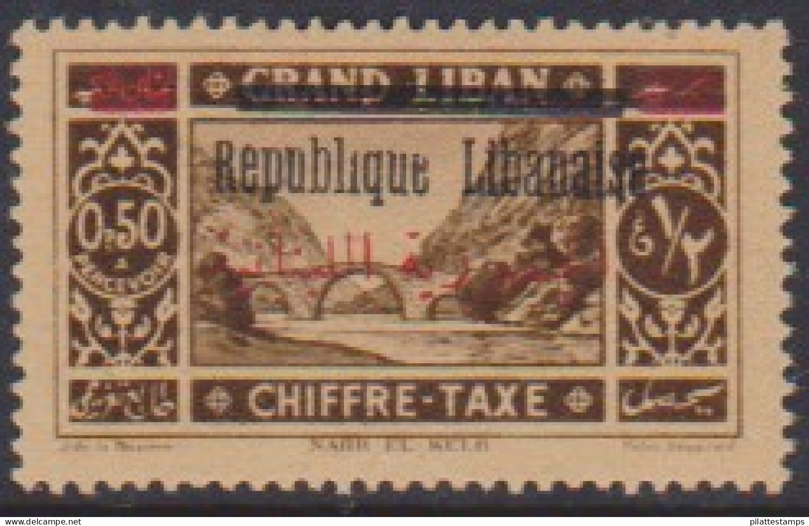 Grand Liban Taxe 21** - Other & Unclassified