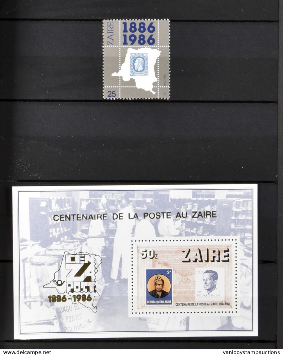 **/* 1960/1985 Burundi, Zaïre, Rep Congo Accumulation In 3 Stockbooks And 1 Binder Album, Some Full Sets MNH, Also Mini  - Sonstige & Ohne Zuordnung