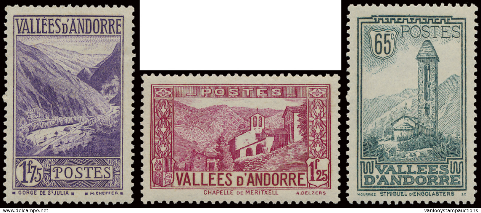 * N° 24/45 1932 - Landschappen, Volledige Reeks, Zm (Yv. €450,50) - Autres & Non Classés