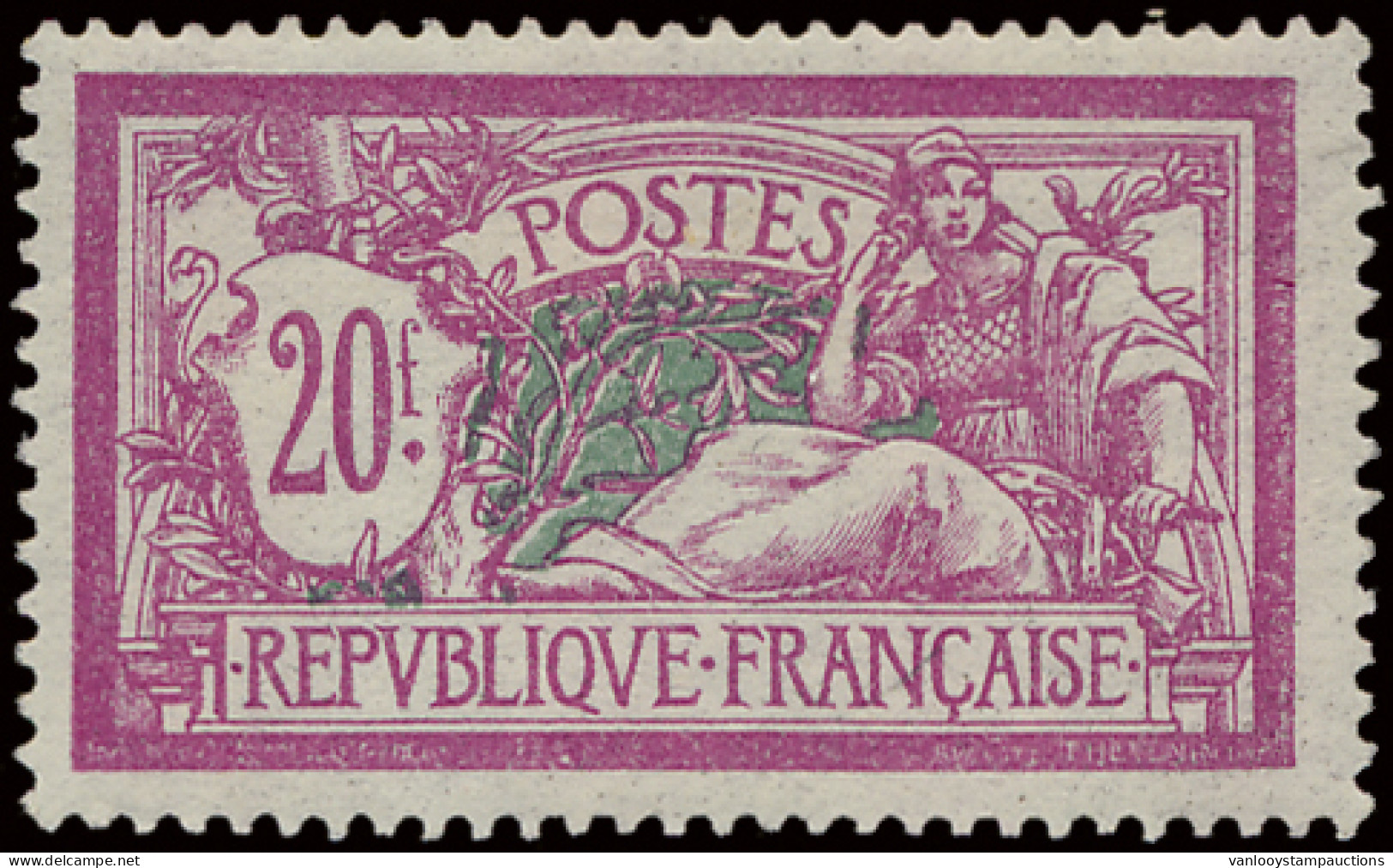 * N° 207/8 Merson 10fr. En 20fr., Zm (Yv. €400) - Other & Unclassified