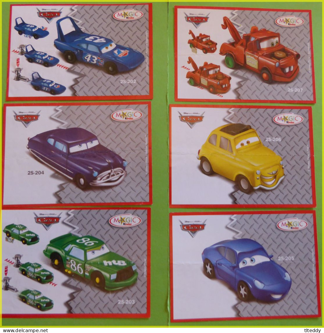 BPZ SERIES CARS MEXIQUE 2006  1 BPZ AU CHOIX NE PAS ENCHERIR - Instrucciones