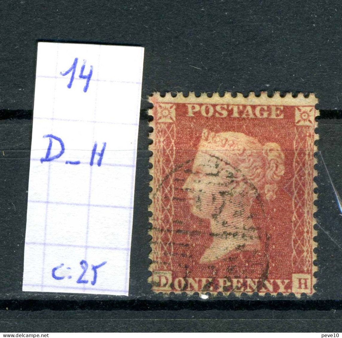 Grande-Bretagne    N° 14  D - H - Used Stamps