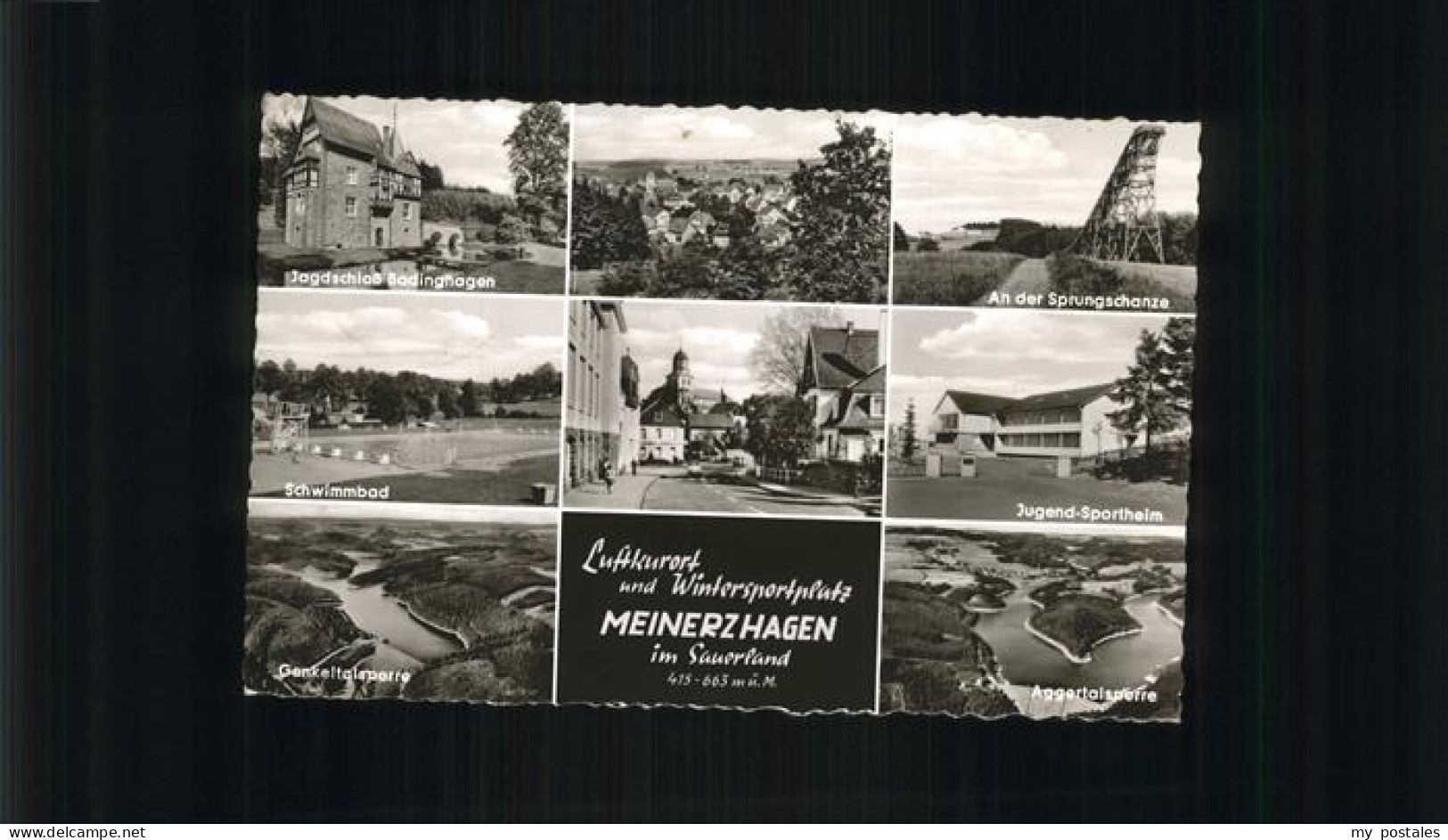 41274788 Meinerzhagen Jugend Sportheim Sprungschanze Jagdschloss Schwimmbad Agge - Meinerzhagen