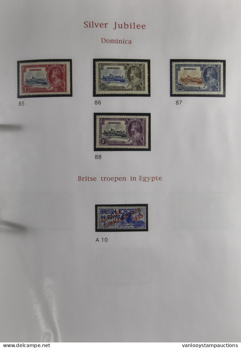 **/* 1935/1958, PRACHT Verzameling Omnibus Uitgiften, Met 1935 ** Volledig (alleen Egypte *), 1953/58 Coronation, Royal  - Autres & Non Classés