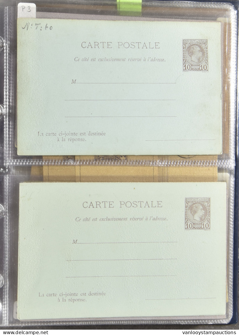 Kleine Verzameling Postwaardestukken Vanaf 1° Emissie W.o. Krantenbandjes, Zm/m - Other & Unclassified
