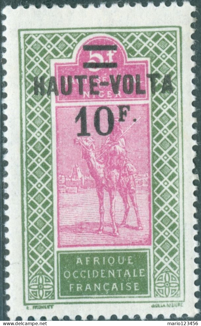 ALTO VOLTA – UPPER VOLTA – BURKINA FASO, SOPRASTAMPATO, 1927, NUOVO (MLH*) Mi:BF 41, Scott:BF 41, Yt:BF 39 - Unused Stamps