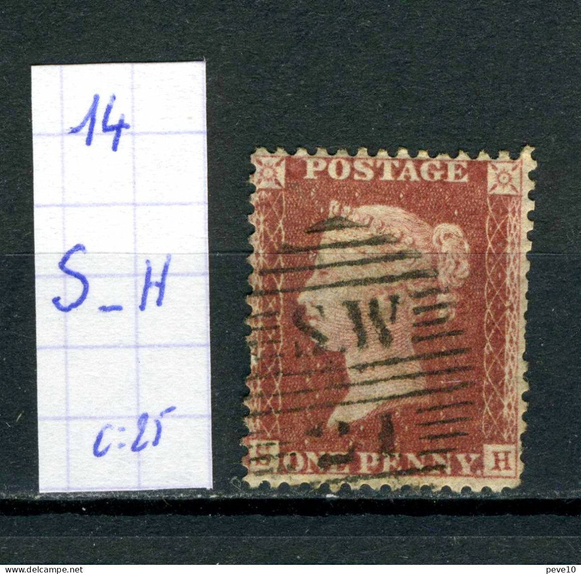 Grande-Bretagne    N° 14  S - H - Used Stamps