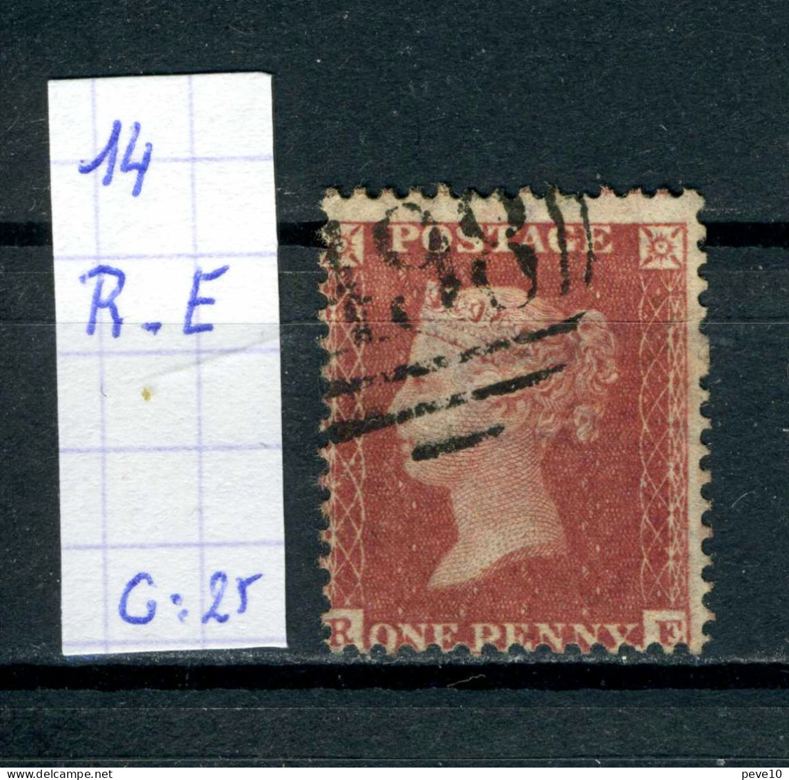 Grande-Bretagne    N° 14  R - E - Used Stamps