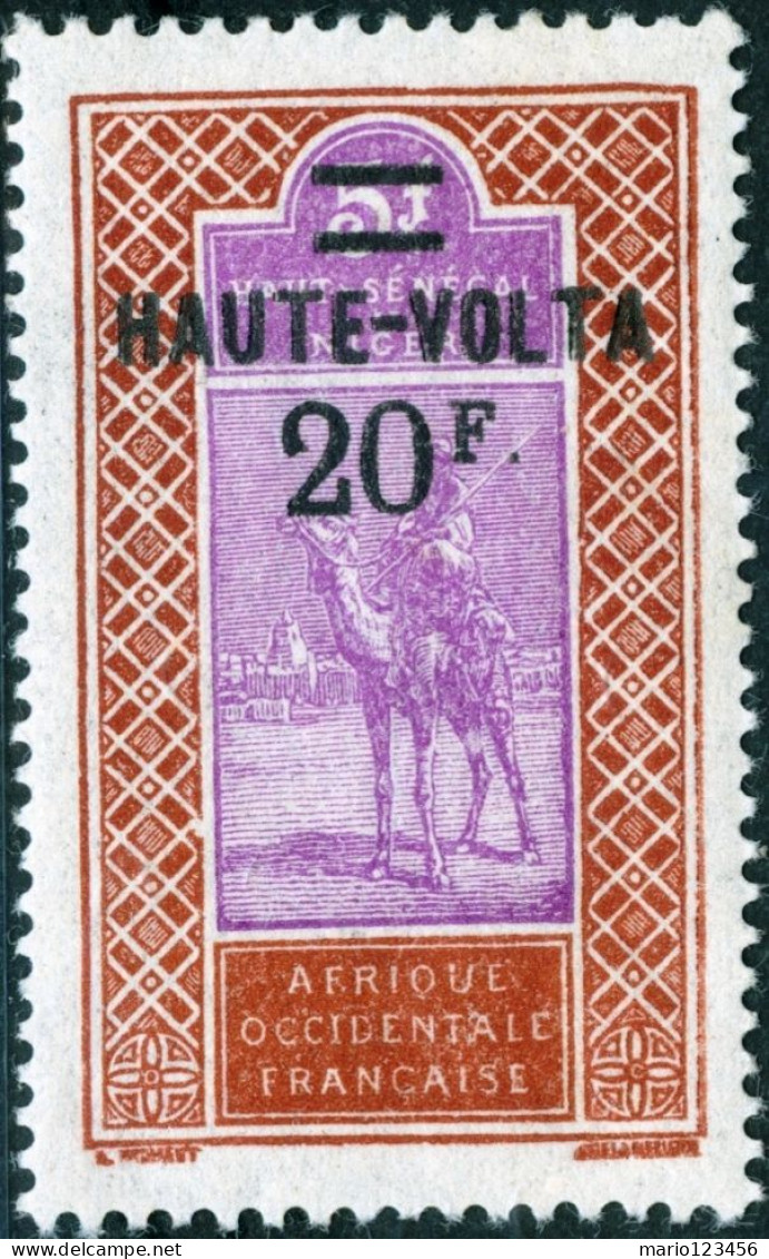 ALTO VOLTA – UPPER VOLTA – BURKINA FASO, SOPRASTAMPATO, 1927, NUOVO (MLH*) Mi:BF 42, Sn:BF 42, Yt:BF 40 - Unused Stamps