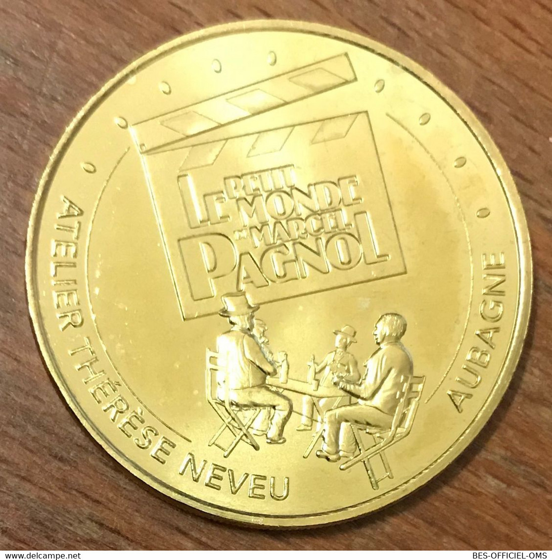 13 AUBAGNE LE PETIT MONDE DE PAGNOL MDP 2019 MEDAILLE SOUVENIR MONNAIE DE PARIS JETON TOURISTIQUE MEDALS COINS TOKENS - 2019