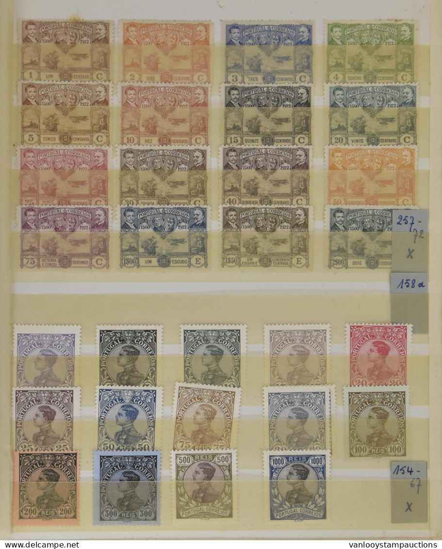 **/*/0 1916/1980 Restant Verzameling Met Redelijk Veel Postfris, W.o. Blokken, Tevens Portugese Gebieden, Zm/m/ntz - Autres & Non Classés