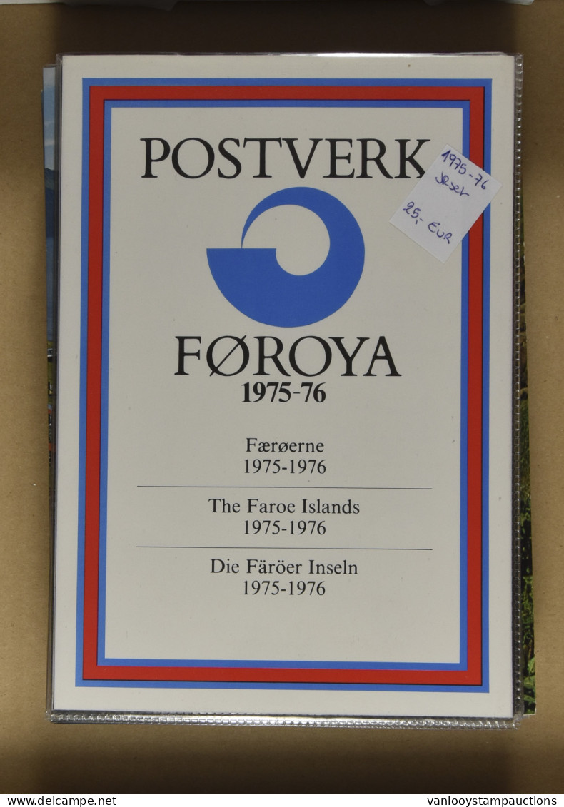 ** 1975/1994 Verzameling 20 Jaar In Jaarmapjes, Zm - Färöer Inseln