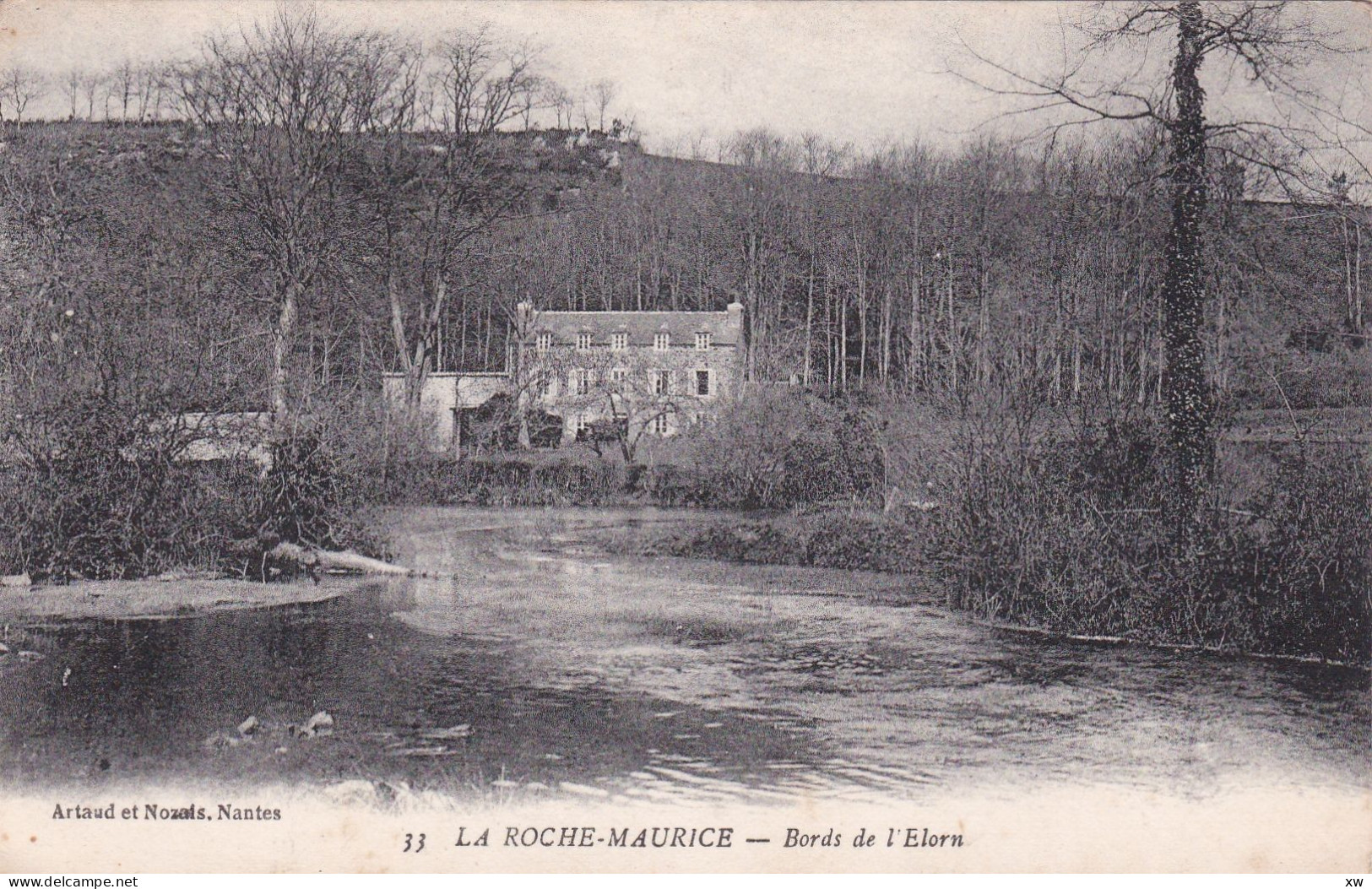 LA ROCHE MAURICE -29- Bords De L'Elorn - A17640/41 - La Roche-Maurice